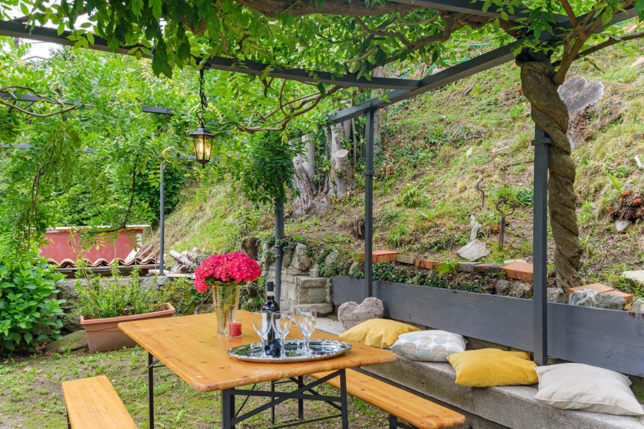 Como Lake Cosy Flat With Garden And Parking Apartment Чернобио Екстериор снимка